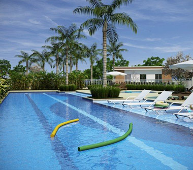 Perspectiva piscina