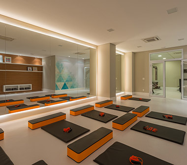 Foto sala de aerobico