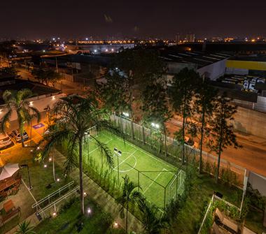 Foto voo quadra