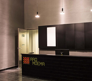 Foto da recepção
