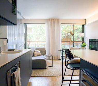 Foto apartamento modelo decorado 48m²