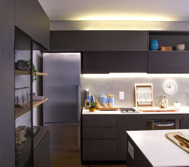 Foto apartamento modelo decorado 48m²