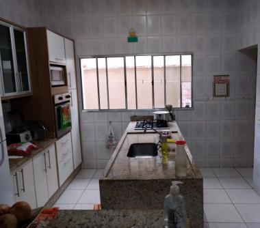 Cozinha- Mansão - 760m² Área Total - 6 Dorm. 6 Suítes, 4 Vagas de Garagem - Horto - Ubatuba