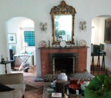 Sala com Lareira - Casa 350 M² -  Alto de Pinheiros - São Paulo